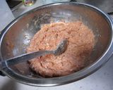 鶏チーズつくね✿青じそ風味作り方1写真