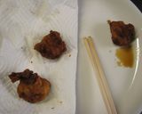 照りマヨ唐揚げde天むす風*作り方1写真