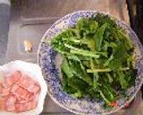 かくし味！　ほうれん草のベーコン炒め！作り方1写真