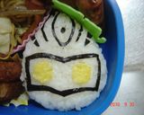 ★キャラ弁★ ウルトラマンマックス♪作り方3写真