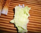 クルクルちくわキャベツ✿ソースマヨ✿作り方3写真