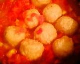 たっぷりチーズの肉団子トマト煮作り方3写真