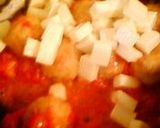 たっぷりチーズの肉団子トマト煮作り方4写真