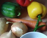 インドの天ぷら：海老と野菜のパコラ作り方2写真