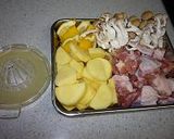 チキンとポテトのワイン煮レモン風味作り方2写真