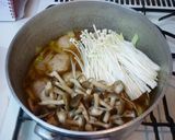 きのこ&キャベツ&肉団子のとろとろ煮込み作り方8写真
