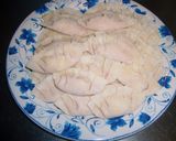 餃子の皮ｄｅ明太子ツナマヨチーズ包み作り方4写真