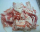豚肉としめじのみぞれ煮作り方3写真