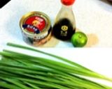 簡単！ニラとサバ缶のさっぱり和え作り方1写真