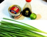 簡単！ニラとサバ缶のさっぱり和え作り方1写真