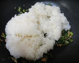 ♡かぶの葉と鮭フレーク♡チャーハン作り方4写真