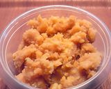 手軽に美味しい!マロンペースト。作り方5写真