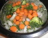 アメリカ～ライスアローニで野菜のリゾット作り方2写真
