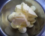 抹茶＆白チョコのガトーショコラ作り方2写真