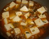 ちょっぴり和風の麻婆豆腐作り方2写真