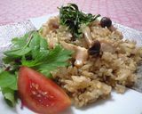 食欲そそる紫蘇風味チャーハン作り方5写真
