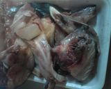 ぶりのあらで大根煮作り方1写真