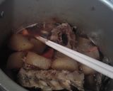 ぶりのあらで大根煮作り方8写真