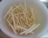 きんぴらごぼう作り方1写真