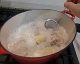 油不使用！うまうま鶏と卵のしょうゆ煮♪作り方2写真