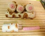 ソーセージIN焼ちくわ煮作り方2写真