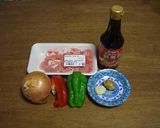 中華風肉野菜炒め作り方1写真