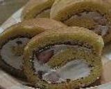 いちごとクリームのふわふわロールケーキ作り方10写真