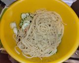 ボイルヤリイカの明太マヨパスタサラダ作り方5写真