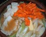 カキの味噌鍋作り方6写真