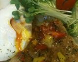 ポーチドエッグon豚ロースステーキ作り方6写真