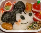 キャラ弁!　横顔ミッキー❀作り方3写真