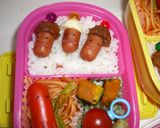 キャラ弁☆ウィンナーdeどんぐりぼうや♪作り方6写真