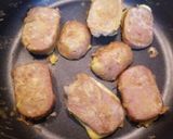 ふしぎ食感★魚肉ソーセージの卵つけ焼き作り方4写真