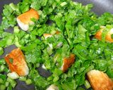 ✰ちくわと塩昆布✰かぶの葉いため作り方3写真
