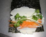 コク旨♪スマートチーズと野菜の海苔巻き作り方3写真