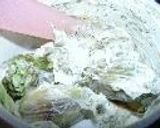 蕗の薹のクリームチーズ和え作り方3写真