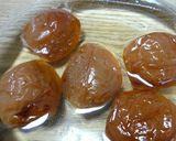 梅干の甘露煮作り方5写真