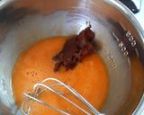 黒糖くるみと味噌のシフォンケーキ作り方2写真