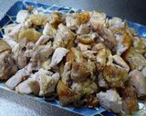 簡単✿コロコロ鶏肉サラダ♪作り方3写真