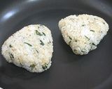 ✿青じそドレッシングで焼きおにぎり作り方3写真