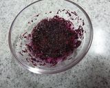 ゆかりとすりごまのアイス作り方1写真