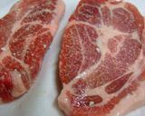 クリームチーズでトンカツをいただく作り方1写真