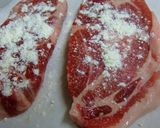 クリームチーズでトンカツをいただく作り方2写真