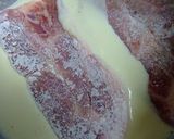 クリームチーズでトンカツをいただく作り方4写真