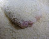 クリームチーズでトンカツをいただく作り方5写真