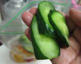 ご飯の友☆にんにく醤油で野菜の浅漬け作り方10写真