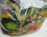 ご飯の友☆にんにく醤油で野菜の浅漬け作り方17写真