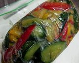 ご飯の友☆にんにく醤油で野菜の浅漬け作り方18写真
