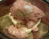 ダブル・シソの豆腐ハンバーグ作り方1写真