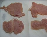 簡単♪チーズとシソの♡チキンカツ作り方1写真